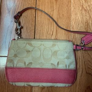 Coach wristlet